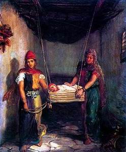 Arab or Arabic people and life. Orientalism oil paintings 311